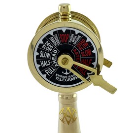 Antique Vibes Sailor Brass Controller Telegraph Desktop Decor Gifts + Vintage Brass Sundial Compass Tracking Christmas Decor Gift For Father & Mother