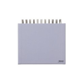 Nakabayashi A-FTPC-104-V Frame Case Album, Ring Type, L Size, 1 Tier Pocket Card, Flower Violet