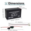MSP 24 Volt SLA Battery Pack (7 Ah V33+) Kit