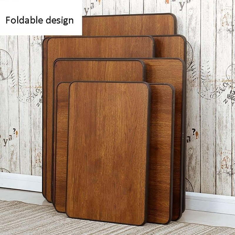 KOSTING Japanese-Style Square Folding Tea Coffee Table, Low Table, Dining