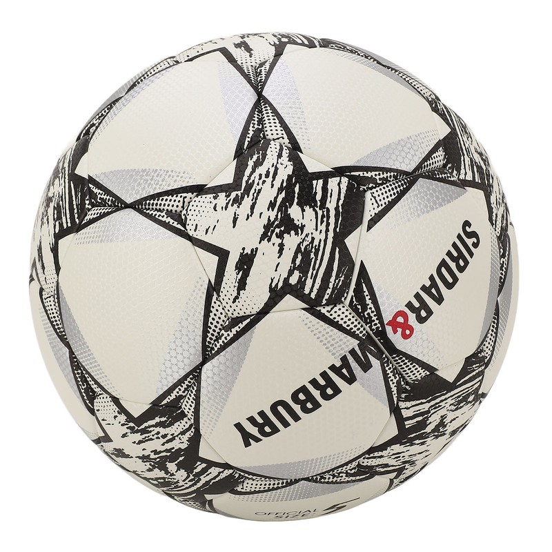 Soccer Ball Size 5 High Elasticity Kick Resistant PU Leather