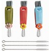 Kit de 6 Cepillo para Botellas,Cepillo de limpieza para vajillas