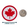 Canadian Maple Leaf Patrol Patch - 2" Round! (Sew-on)