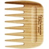 Tek afro hair comb in ash wood - Handmade in