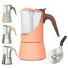 TWOCE Glass Moka Pot for Stovetop & Induction - Italian