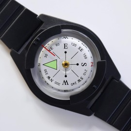 HVSENW Wrist Compass - Waterproof Pocket Compass - Basic Orienteering - Easy to Read - for Hiking, Camping, Outdoor Activities