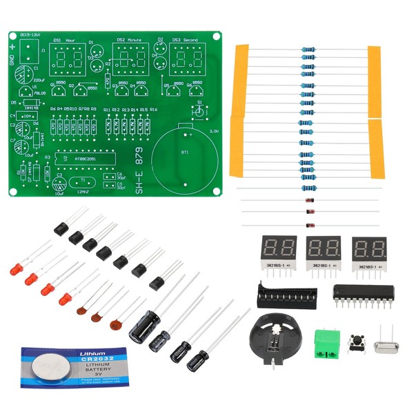 PATIKIL Soldering Practice Board, 1 Set Electronics Kit Prototype PCB