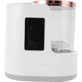 Dpofirs Limpiador de Brochas de Maquillaje Eléctrico de 850 RPM Secador Automático con Temporizador para Brochas Cosméticas