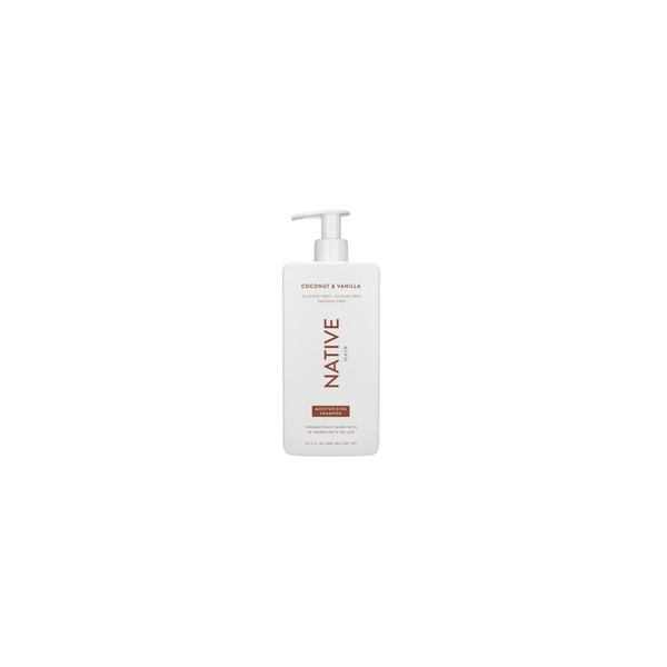 Native Hair Coconut & Vanilla Moisturizing Shampoo 487 mL