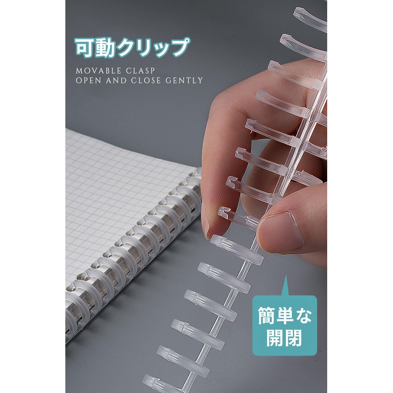 Loose-Leaf Binder Office Supplies Loose-Leaf Ring for Loose Leaf 30