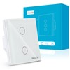 HEUXGIR Smart Light Switch, 2.4GHz WiFi Touch Light Switch, with
