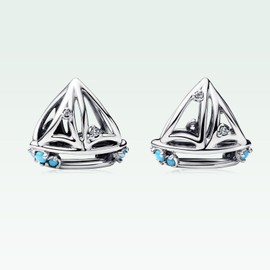 MSPOVOF Cute Animal Charms S925 Sterling Silver Pendant for Bracelets and Necklaces Women Jewellery Gift, Cubic Zirconia