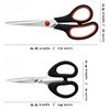 Heavy Duty Multifunctional Kitchen Scissors Set – Sharp Stainless Steel