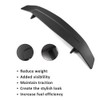 SCITOO Glossy Black Rear Spoiler Wing Body Kit Compatible with