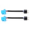 KIMISS Headlight Cable Adapter, 2 Pieces 9007 Male to H4