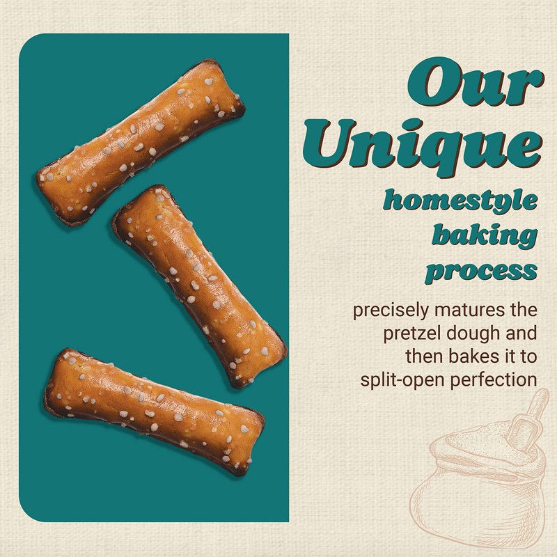 Unique Snacks Original Pretzel Shells, Delicious Homestyle Baked Snack Bag,