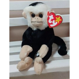 Ty Beanie Baby Monkey BUYERS CHOICE New w/Tag Protector Bongo Congo Mooch Cheeks - Mooch
