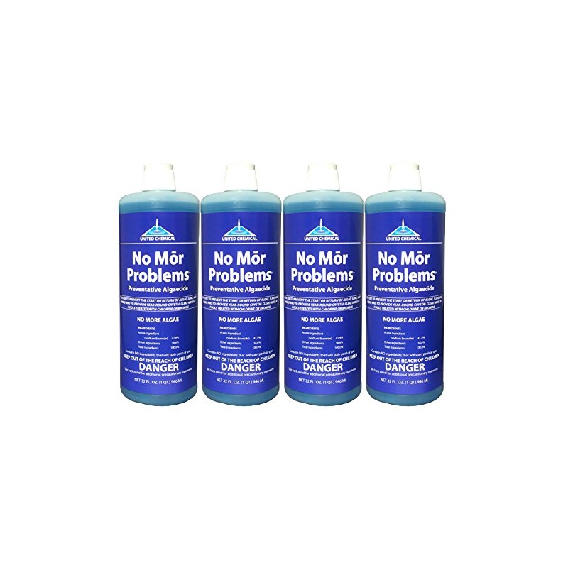 4 PACK - United Chemical No Mor Problems 1qt NMP-C12