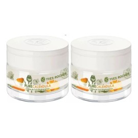 Yves Rocher Crema Facial Dia / Noche Caléndula 2 Piezas