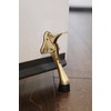 Safus Step-on Door Stop - Gold Brass - 1pc