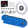 Heavy Duty O-Ring Drive Chain And Drive Sprockets Kit Compatible