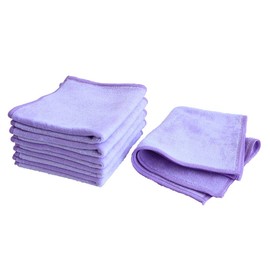 imaa Quick Drying Towel Handkerchief, Water Absorbent, Quick Drying, Hand Towel, Handkerchief Towel, Set of 6, 9.8 x 9.8 inches (25 x 25 cm), Vacuum Compression Pack, 6 Grapes