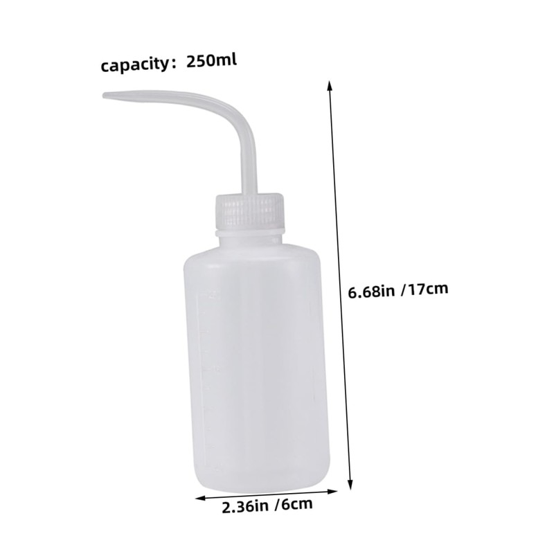 CIYODO Wide Mouth Cleaning Bottle Lab Squeeze Bottle Self-cleaning with