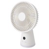 Desktop Fan Portable 5 Speed Power Display Quiet USB Rechargeable