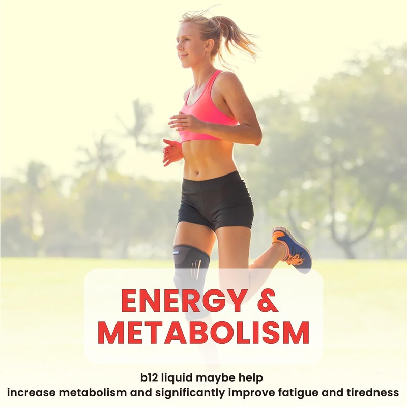 Vitamin B12 Liquid Drops Sublingual 10000 mcg, Triple B-12 Complex