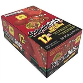 De La Rosa PulparindoDots Bite Size Extra Spicy 12 Pcs Mexic Candy