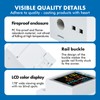 DewinLVD Electricity Meter, DIN Rail, 6 in 1, Digital Energy