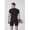 Men’s Protective Gear Chest Rib Shoulder Back Guards Sports Shock