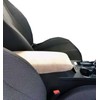 Car Console Covers Plus Handmade in USA Designed for GMC Acadia 2007-2016 Fleece Auto Armrest Center Console Cover Protector Light Tan