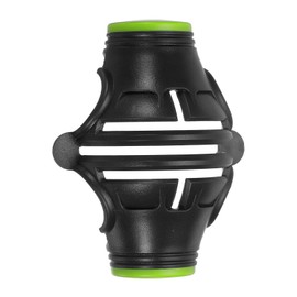 PATIKIL Golf Ball Marker Stencil 360 Degree Triple Track Golf Ball Alignment Marking Tool Line Drawing Marker for Men Women, Black/Green