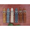 Onthelevel Suede Vintage Leather Watch Band Quick Release Strap 18mm