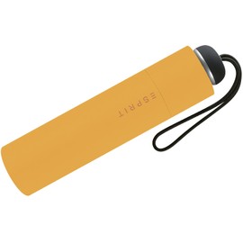 ESPRIT - Kleiner Regenschirm, faltbar, manuell, für Damen, Mini, Aluminium, leicht, Größe 23 cm, Butterkeks, 95 cm, Modern