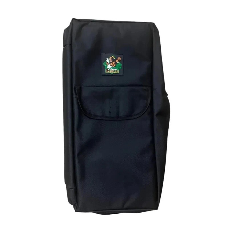 Chess Backpack Combo: Woodgrain Pro Clock/Backpack