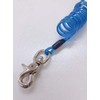 LLB Sports Coil Cord with Carabiner L Length 8.7 inches