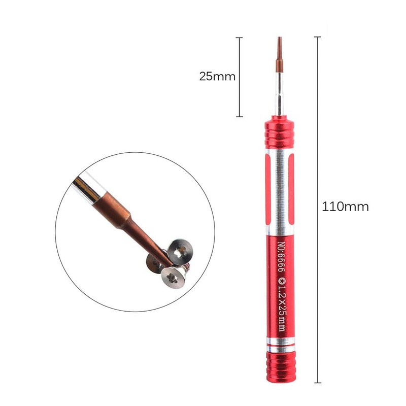 Precision 1.2mm P5 Pentalobe Screwdriver and T5 Torx Screwdriver Set
