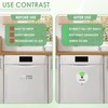 Dishwasher Magnet Clean Dirty Sign Indicator Acrylic Dishwasher Sign Universal