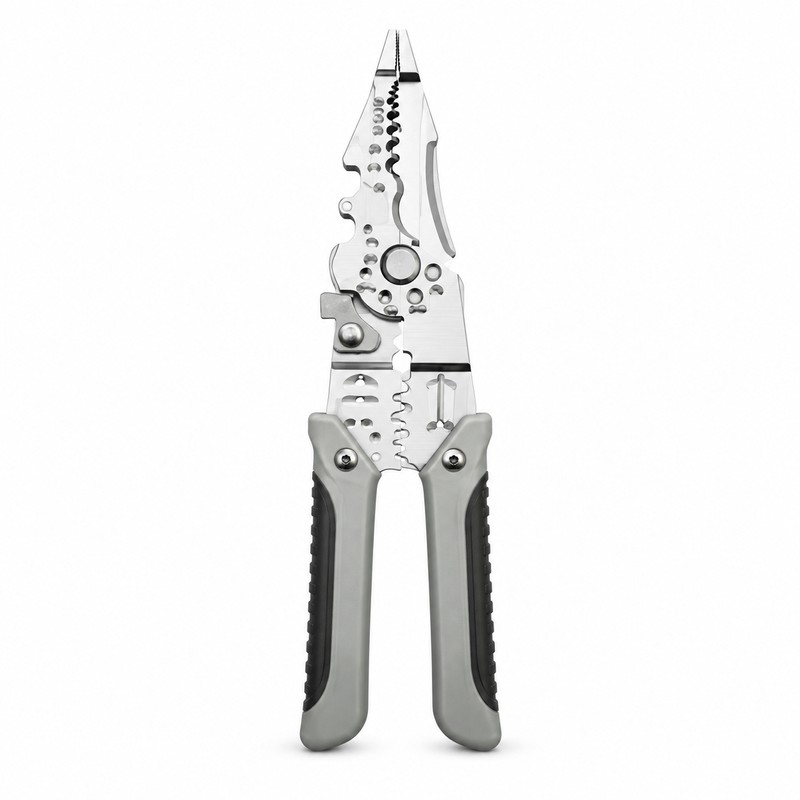 Multifunctional Electrician Pliers for Wire Stripping – Stainless Steel Hand