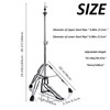 Vaisoeny Hi Hat Stand，Three Legs Hi-Hat Stand，Adjustable Height 23.6" to