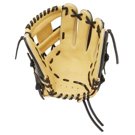 Rawlings Baseball Glove Soft JR. Kids Junior HYPER TECH COLOR SYNC GJ5HTCG9M Camel/Black [All Round Use] Size M *Right Throw (Left Hand Wear)