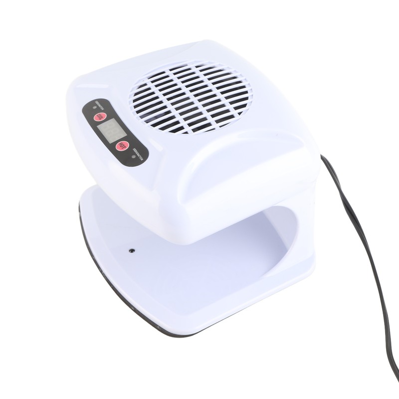 Single Hand Nail Air Dryer Warm Cool Wind Automatic Sensor