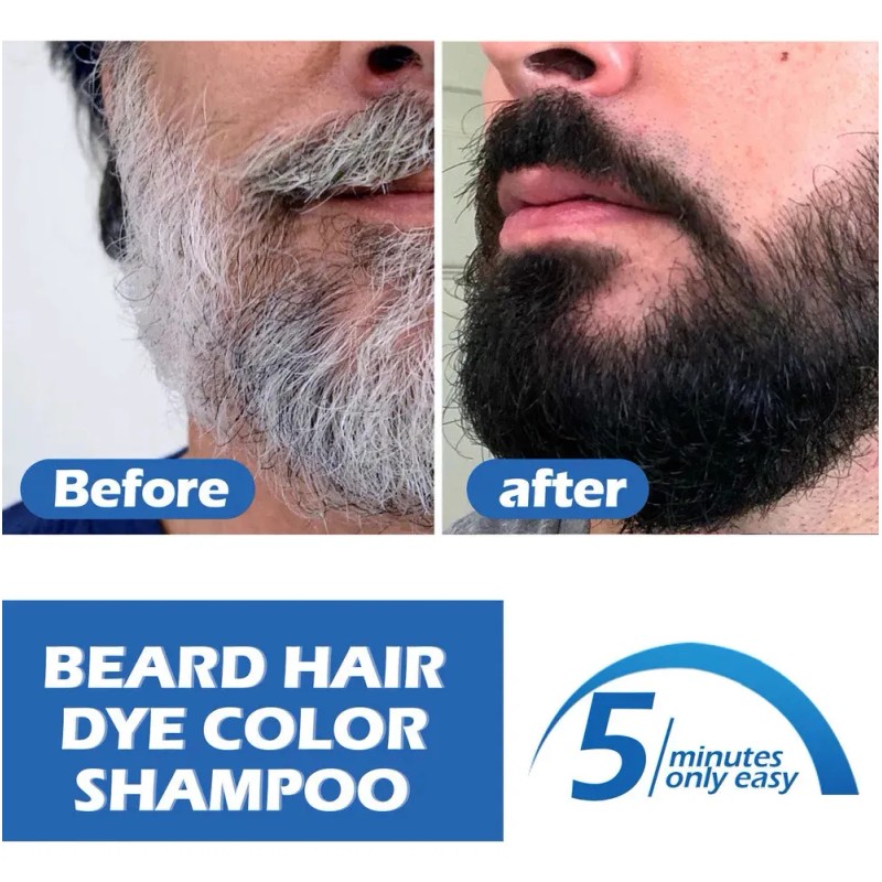 Champú Para Hombres Para Pelo De Oso Teñido, Color Natural