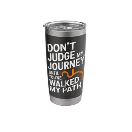Gastric Sleeve Don't Judge My Journey Gastric Sleeve Surgery Stainless Steel Insulated Tumbler