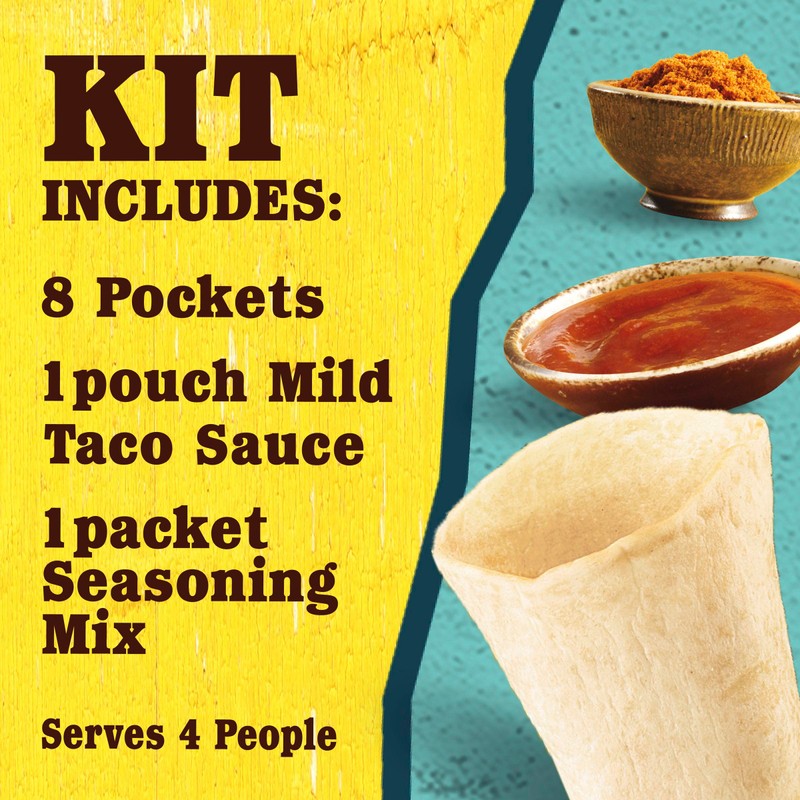 Old El Paso Tortilla Pockets Dinner Kit, 12.4 oz