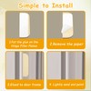 3.5 Inch Hinge Repair Plate Kit for Kitchen Cabinets Door