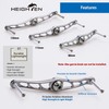 HEIGHTEN Fishing Reel Handle Without Knob for Shimano Daiwa Baitcasting