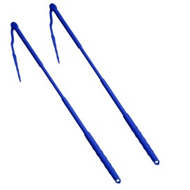 Yeebeny 2 Pcs Replacement Handles Compatible with Swiffer Duster Refill, 3 Ft Swiffer Handles Only, Extended Pole, Adjustable Length Removal Duty Duster Refills （Blue）